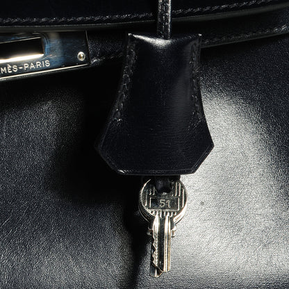 Hermes Box Kelly Retourne 32 Indigo 14 of 28