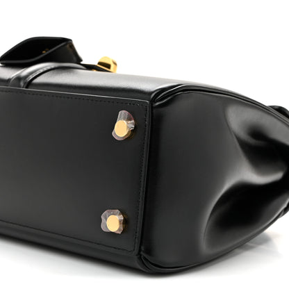 Celine Satinated Calfskin Small 16 Top Handle Bag Black 11 of 11