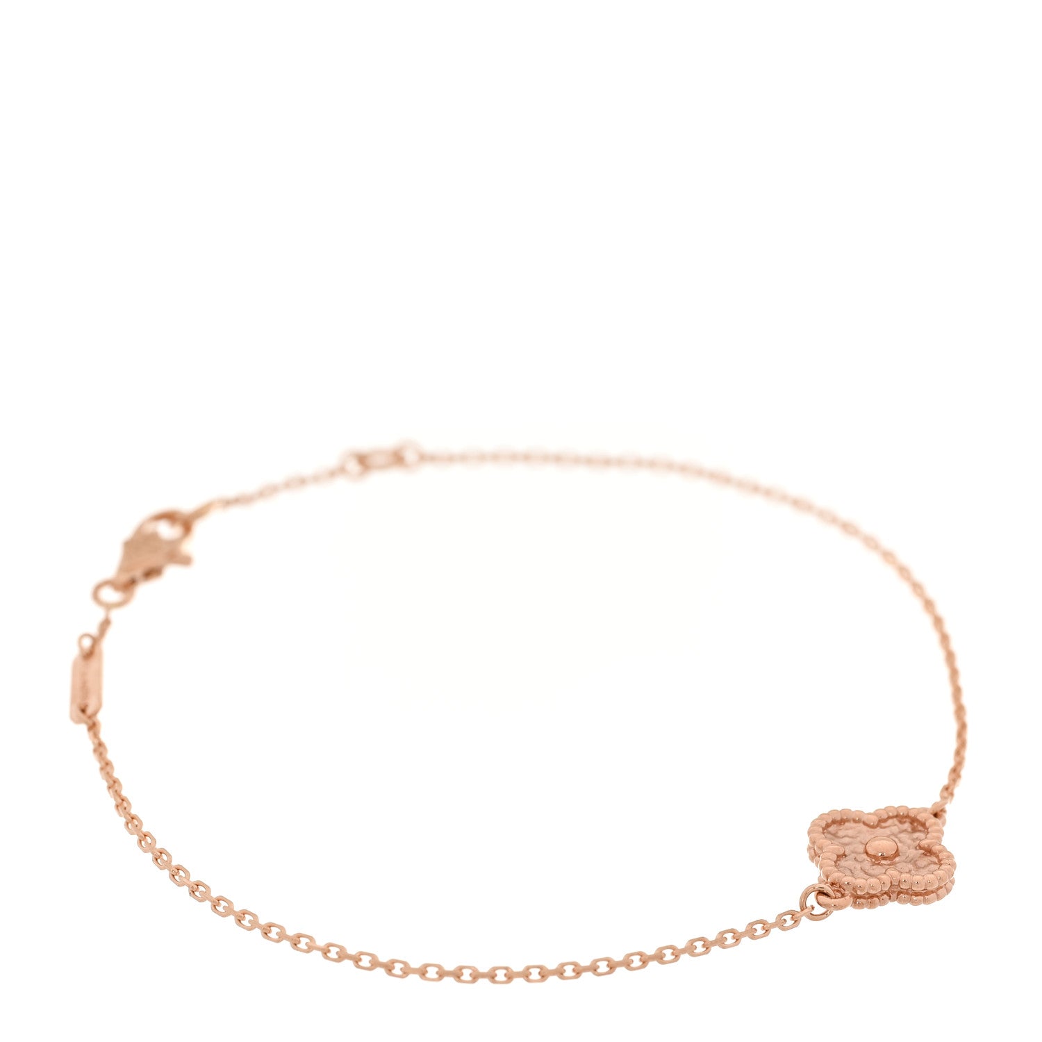 Van Cleef & Arpels 18K Rose Gold Sweet Alhambra Bracelet 1 of 6