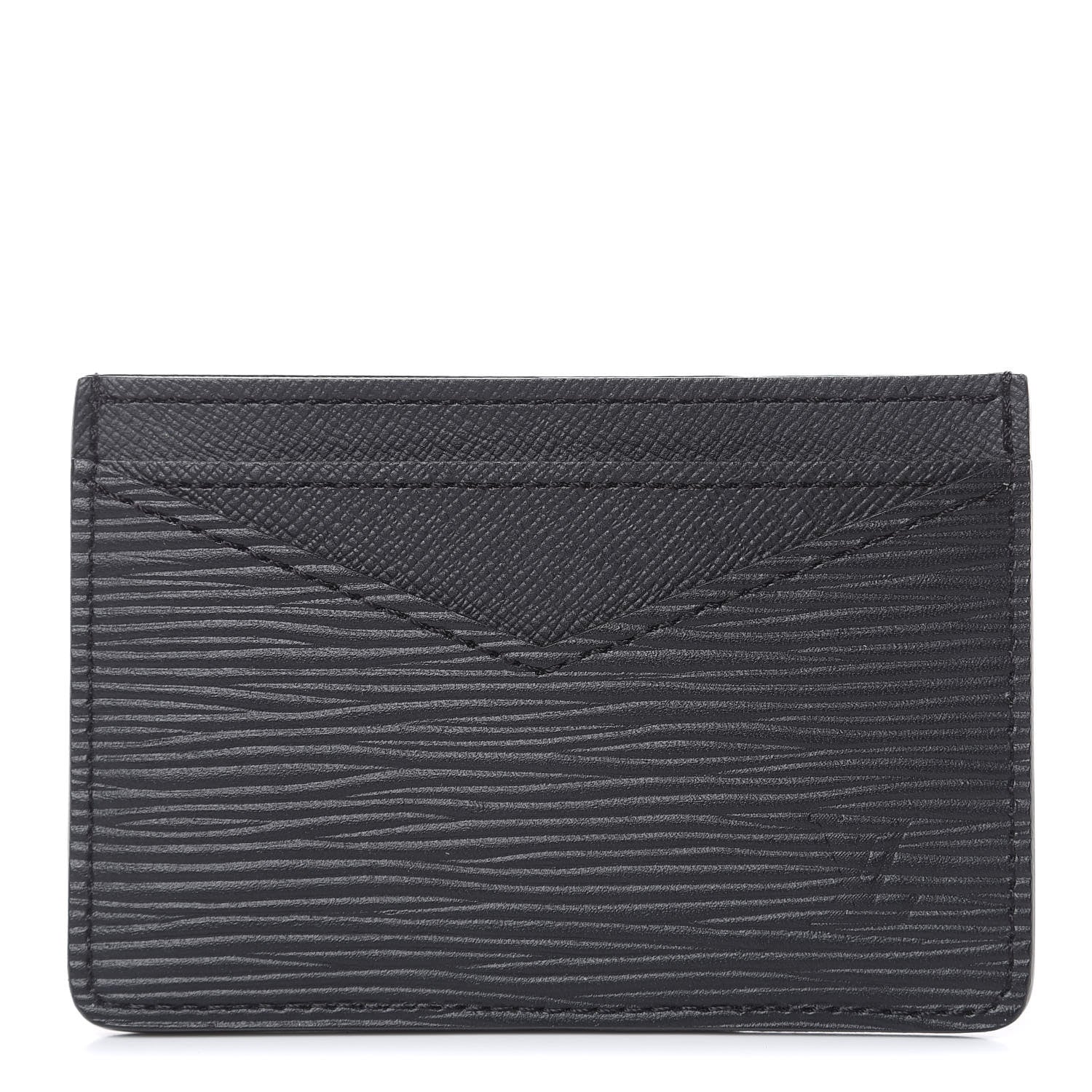 Louis Vuitton Epi Neo Porte-Cartes Card Holder Black 1 of 6