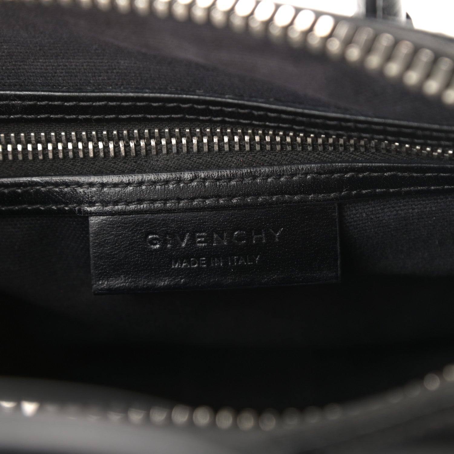 Givenchy Shiny Lord Calfskin Mini Antigona Black 6 of 11