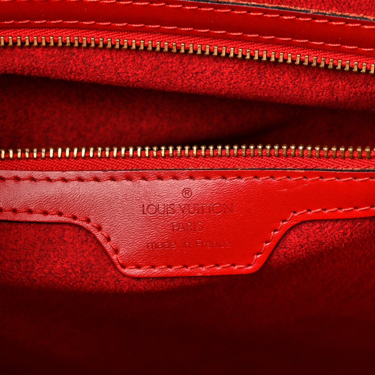 Louis Vuitton Epi Lussac Castillan Red 6 of 12