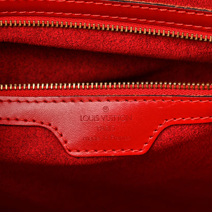 Louis Vuitton Epi Lussac Castillan Red 6 of 12