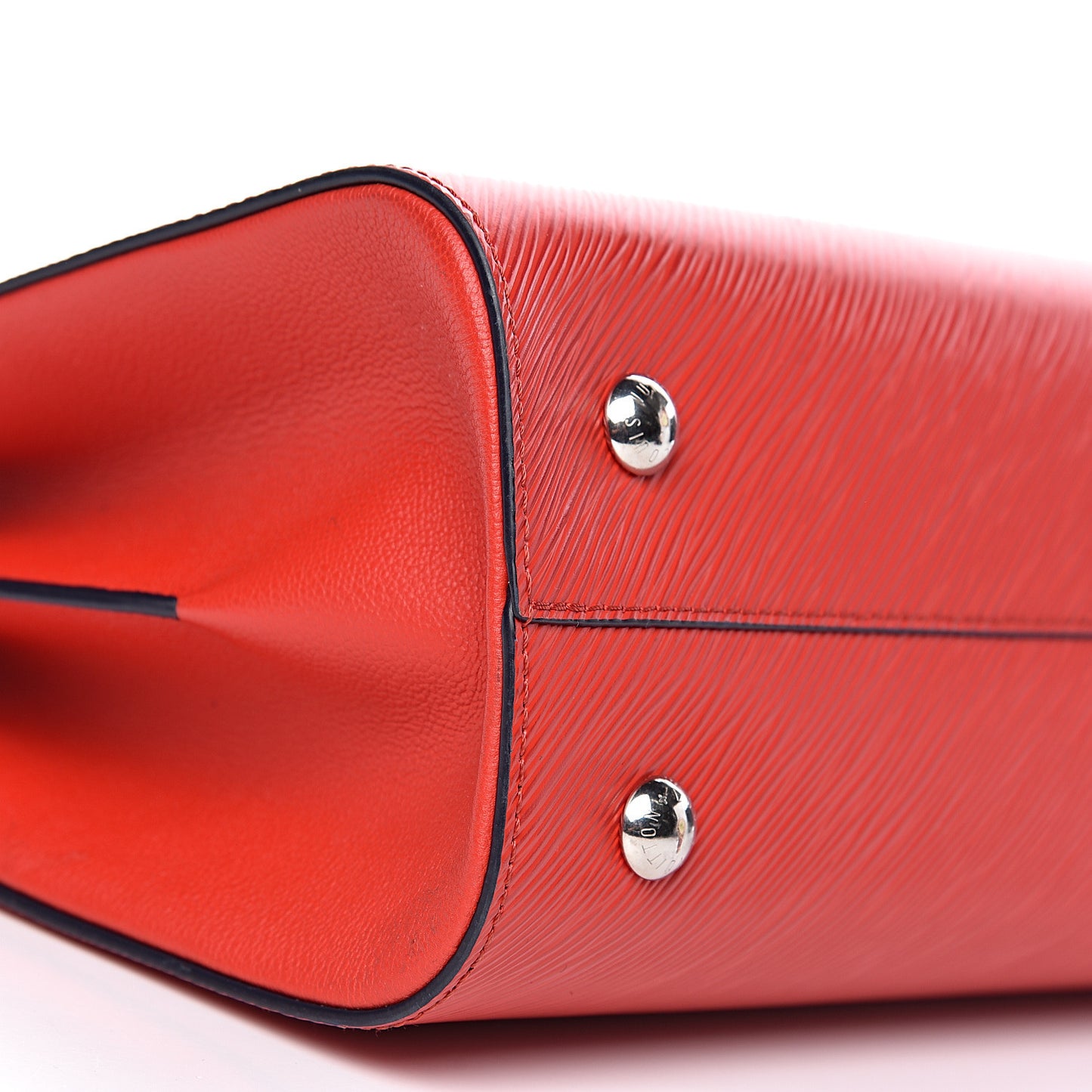 Epi Twist Tote Coquelicot