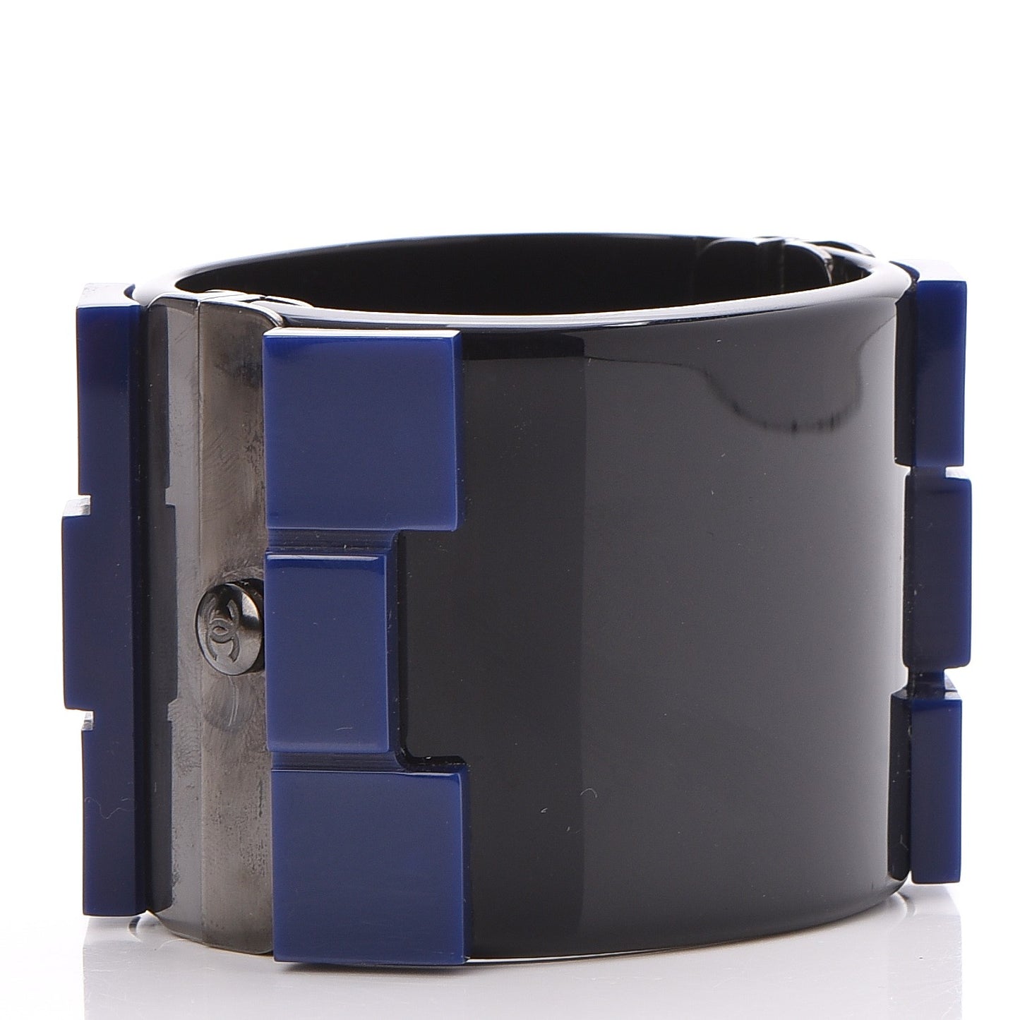 Plexiglass Lego Boy Cuff Black Blue