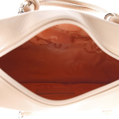 Chanel Calfskin Quilted Small Cambon Bowler Beige 5 of 11