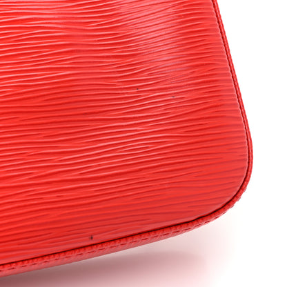 Louis Vuitton Epi Pochette Accessories NM Coquelicot 12 of 12
