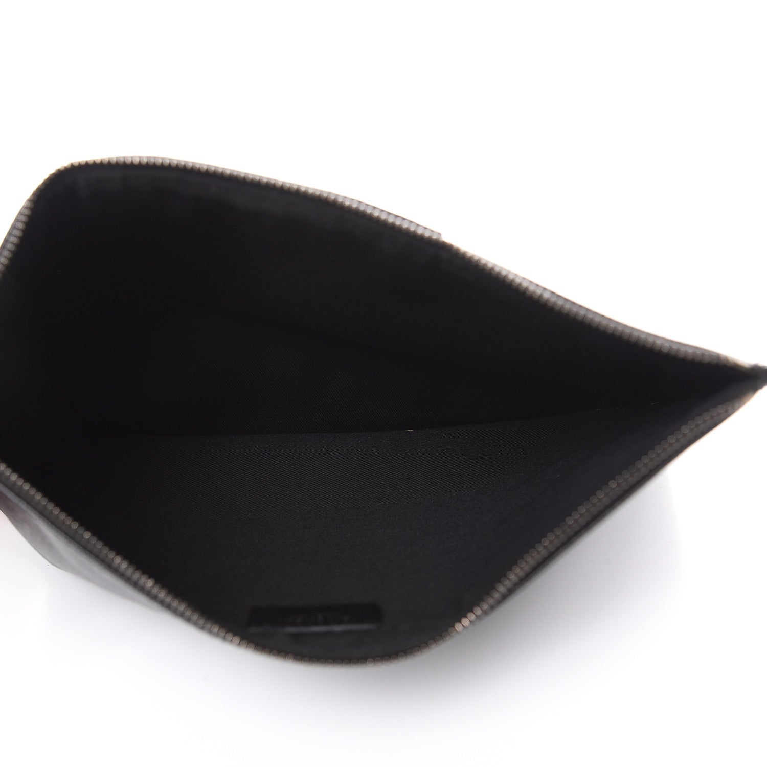 Givenchy Textured Coated Canvas Rottweiler Print Large Cosmetic Pouch Black 4 of 7