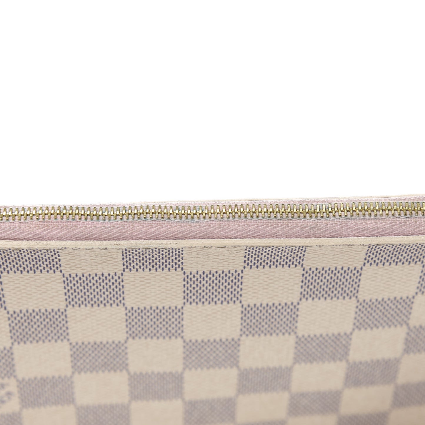 Damier Azur Neverfull MM GM Pochette Rose Ballerine