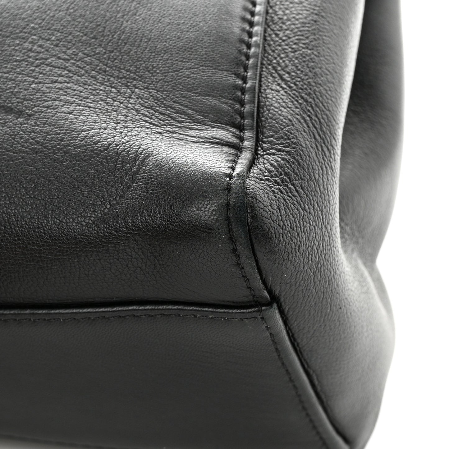 Nappa Mini Peekaboo Iconic Satchel Black