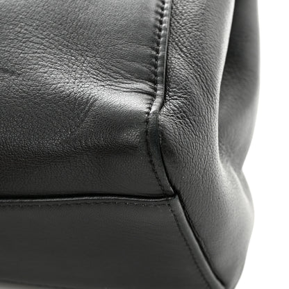 Fendi Nappa Mini Peekaboo Iconic Satchel Black 12 of 14