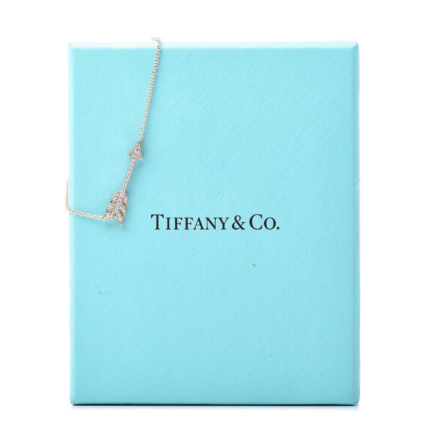 18K Rose Gold Diamond Arrow Bracelet