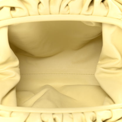 Bottega Veneta Smooth Butter Calf The Pouch Oversized Clutch Ice Cream 5 of 9