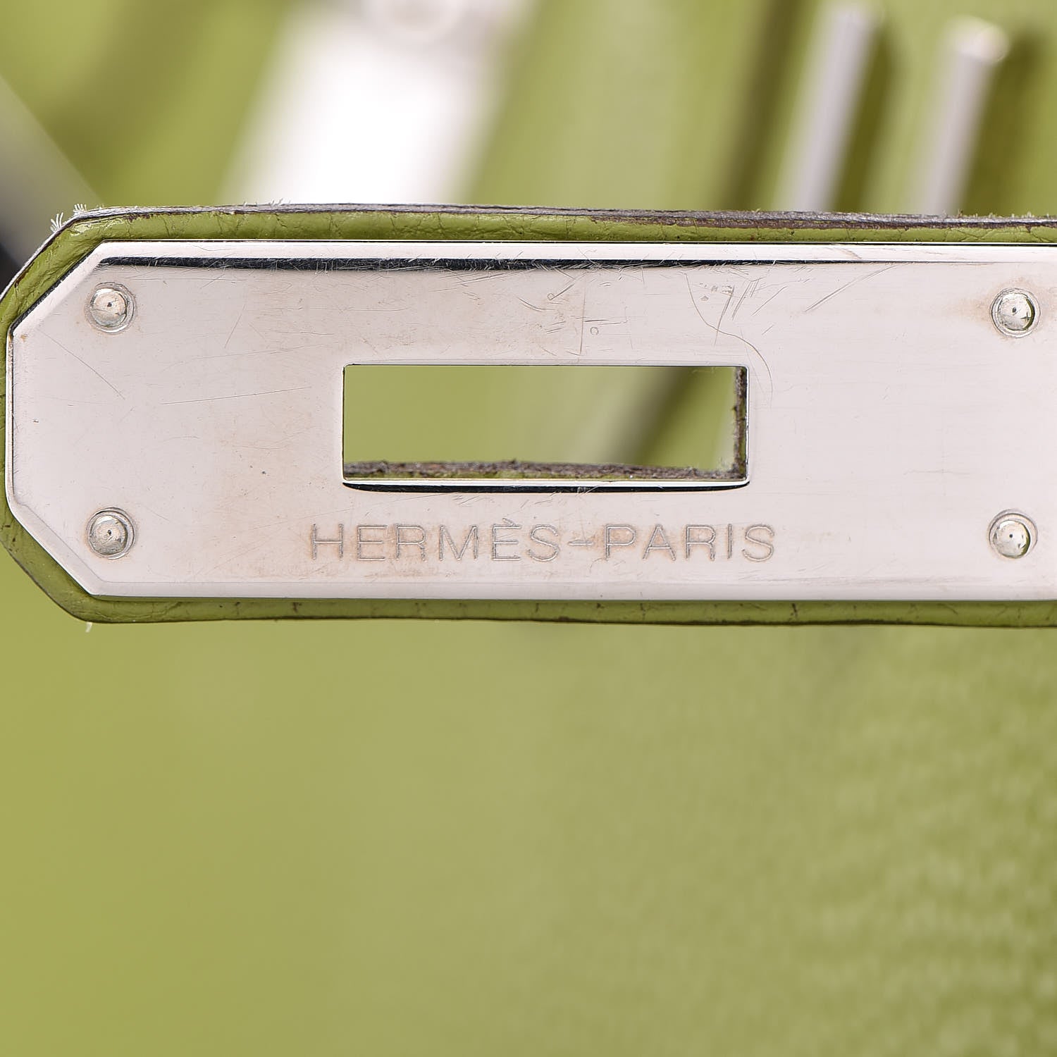 Hermes Togo Birkin 35 Vert Anis 26 of 53