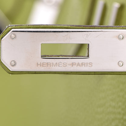 Hermes Togo Birkin 35 Vert Anis 26 of 53