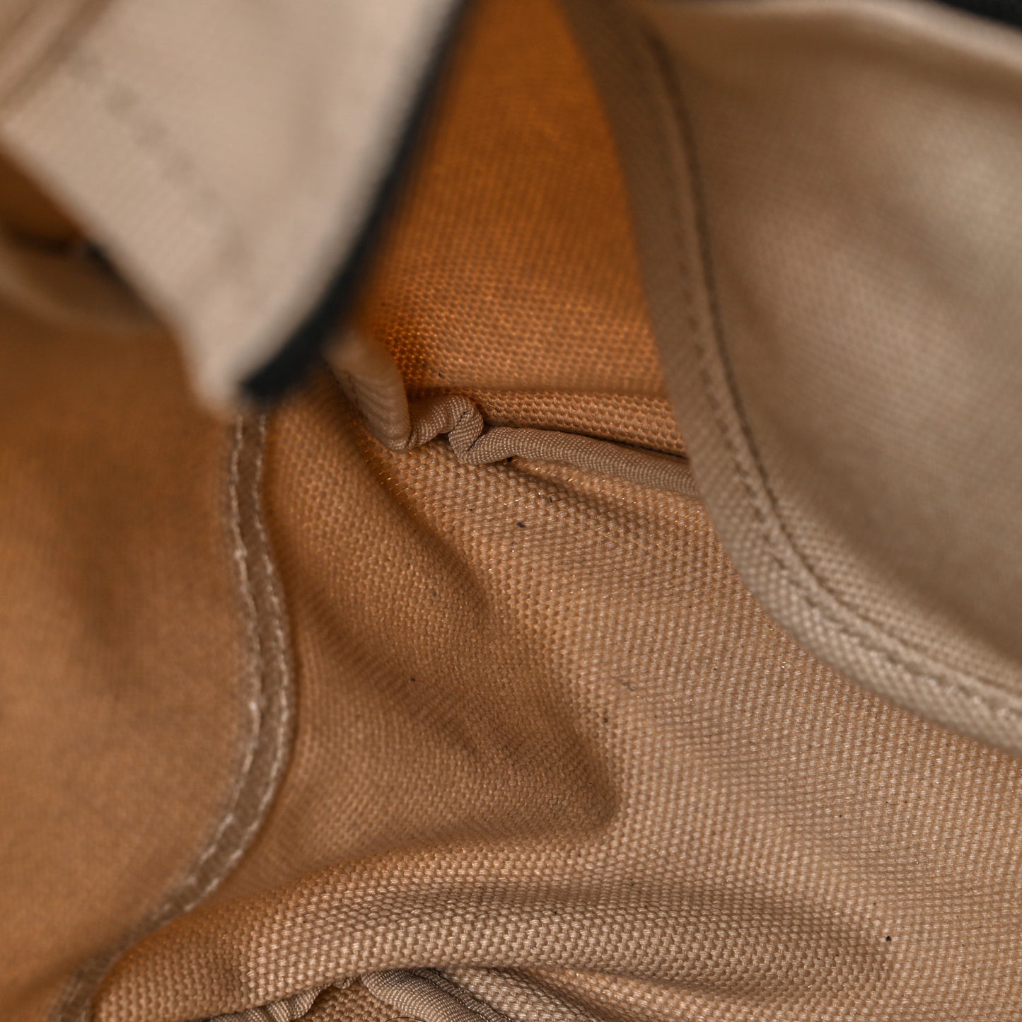 Canvas Signet Tote Bag Beige
