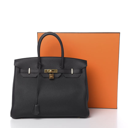 Hermes Togo Birkin 35 Black 11 of 11