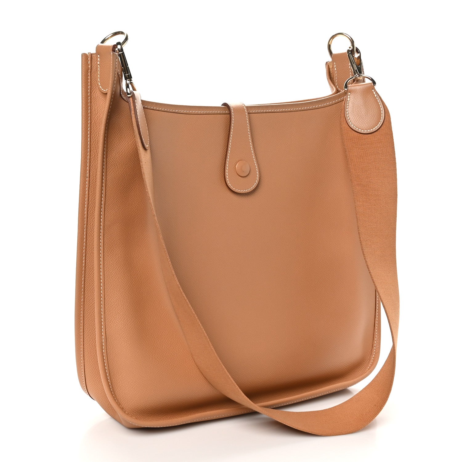 Hermes Courchevel Evelyne GM Tabac Camel 3 of 10