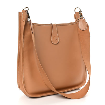 Hermes Courchevel Evelyne GM Tabac Camel 3 of 10