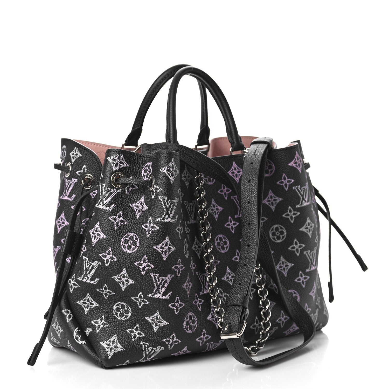 Louis Vuitton Mahina Flight Mode Bella Tote Black 3 of 8