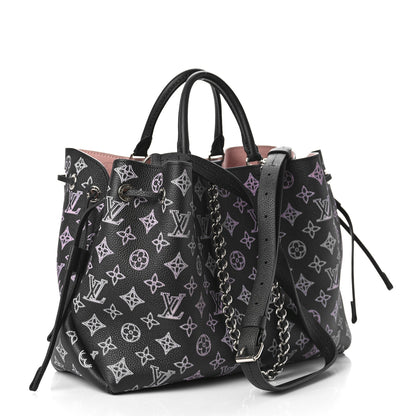 Louis Vuitton Mahina Flight Mode Bella Tote Black 3 of 8