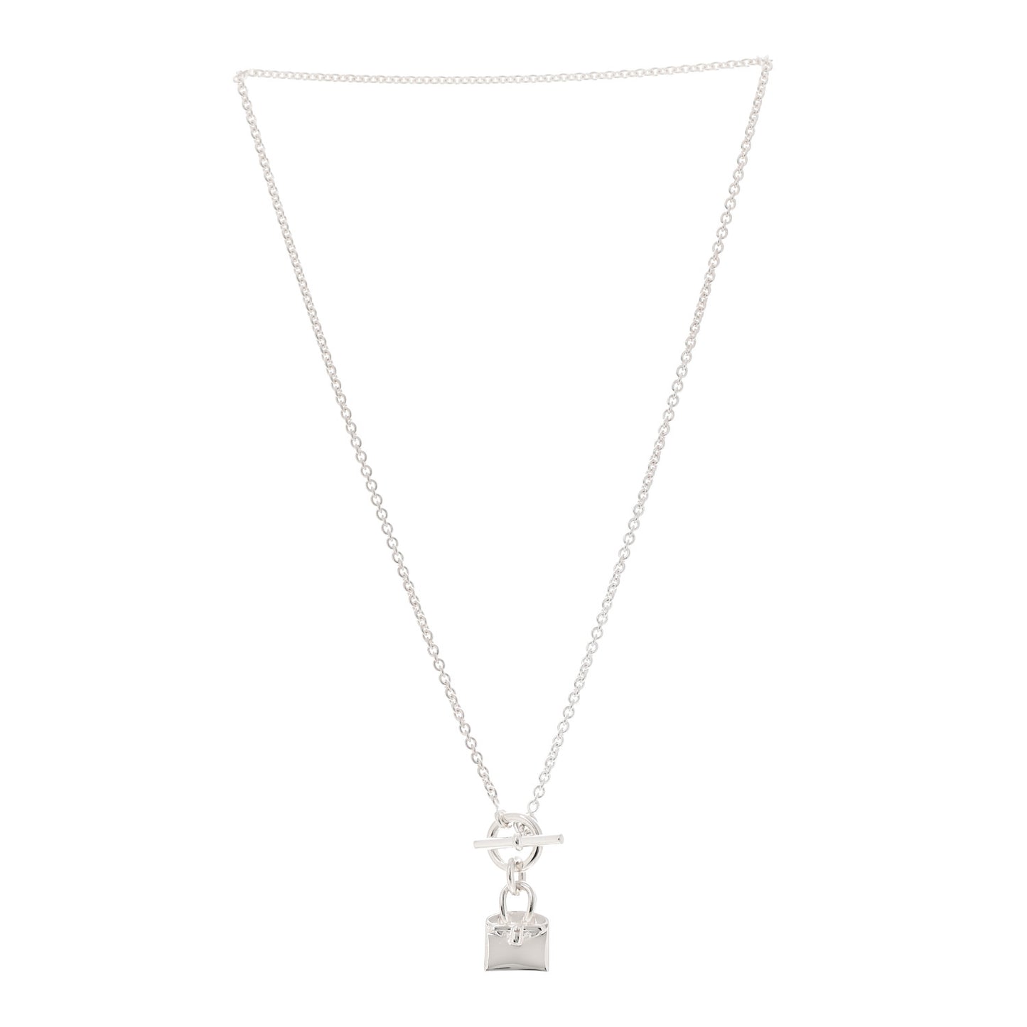 Sterling Silver Birkin Amulette Pendant Necklace