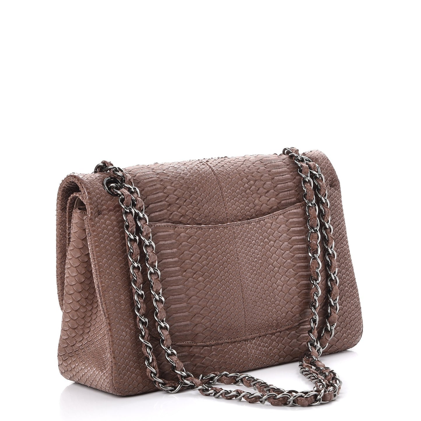 Python Jumbo Double Flap Tawny