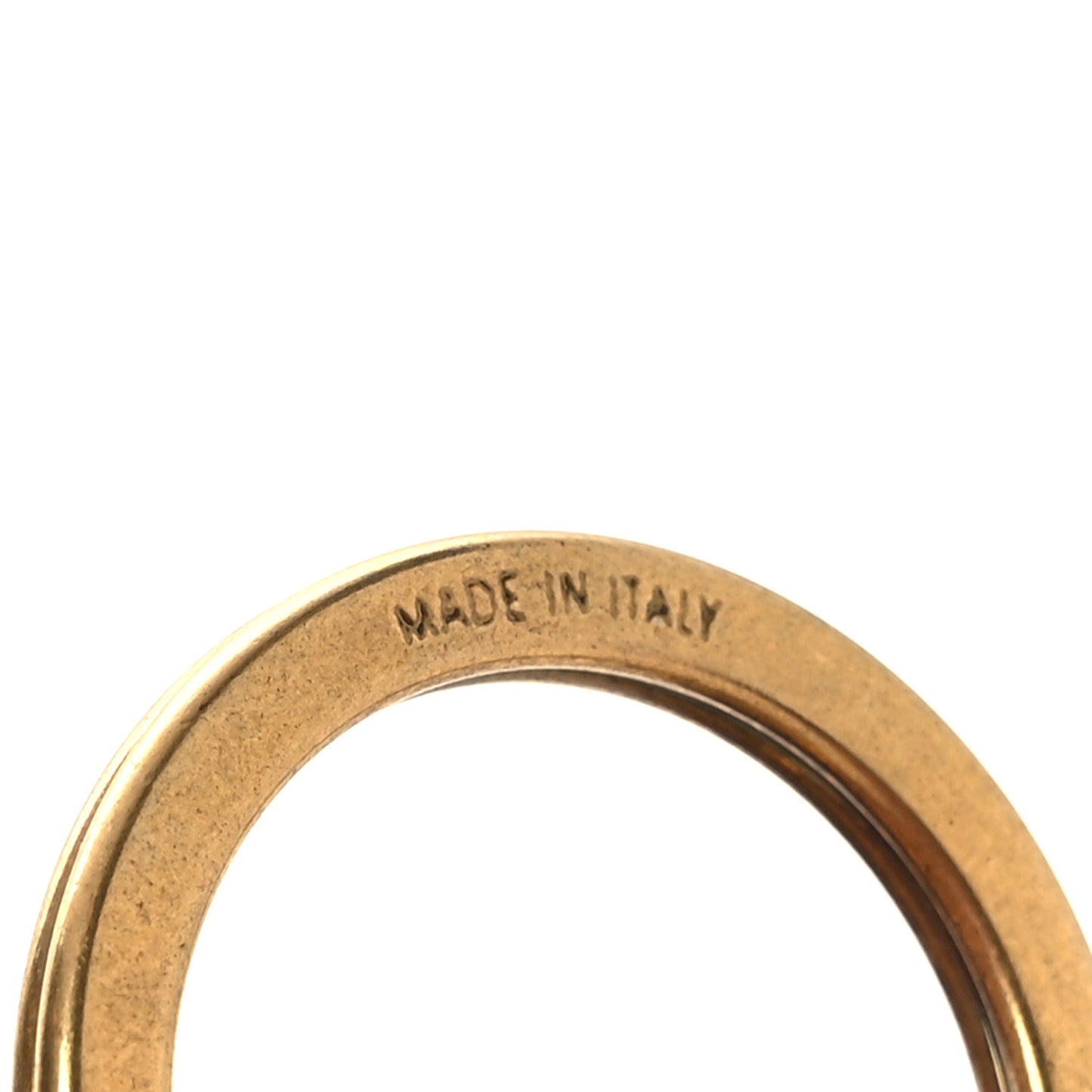 Calfskin Matelasse GG Marmont Key Chain Black