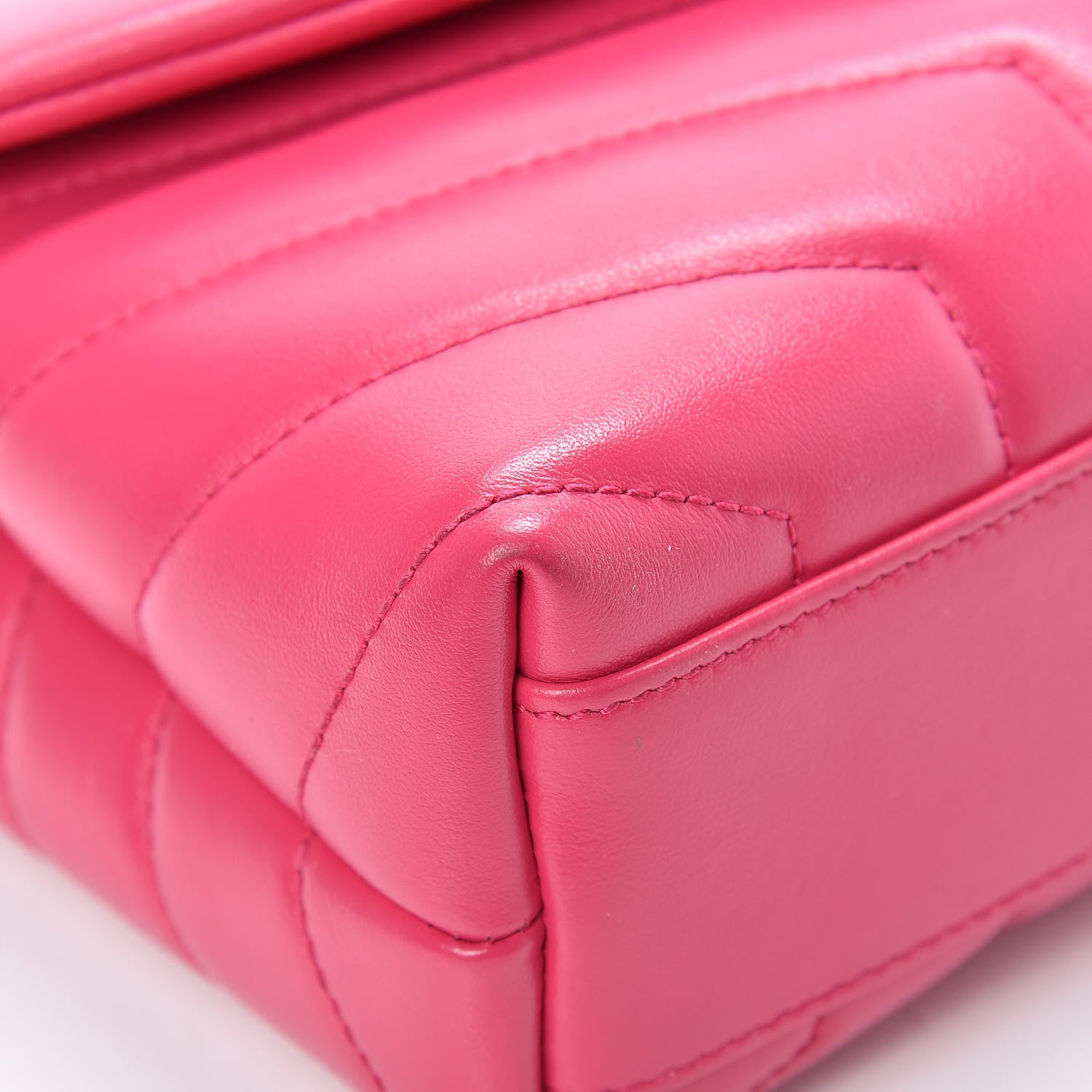 Saint Laurent Calfskin Y Quilted Monogram Toy Loulou Crossbody Bag Freesia 12 of 12