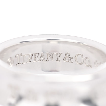 Tiffany Sterling Silver 1837 Band Ring 54 6.75 4 of 4