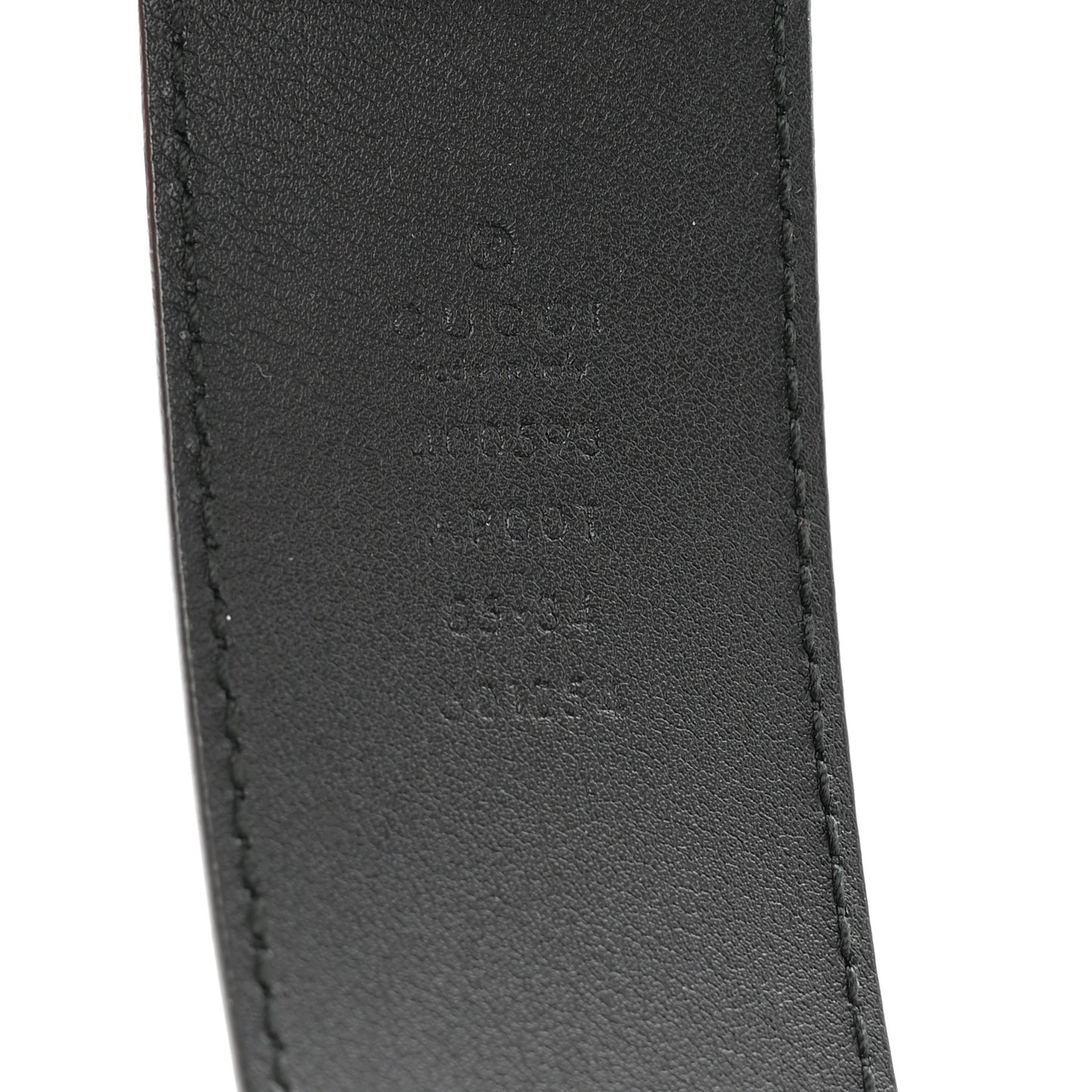 Calfskin Double G 40mm Belt 85 34 Black