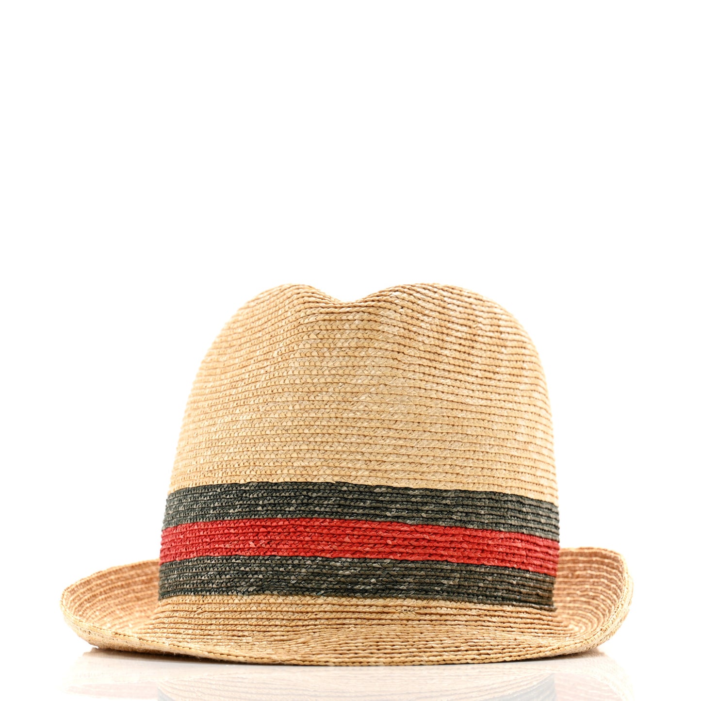 Abaca Straw Web Fedora Hat L