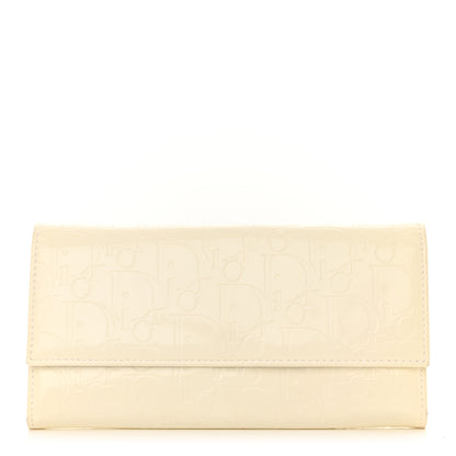 Christian Dior Patent Ultimate Rendez-Vous Chain Wallet White 1 of 12
