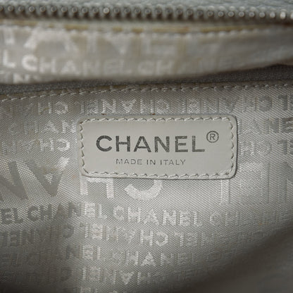 Chanel Deerskin Bolt Bag Light Green 6 of 21