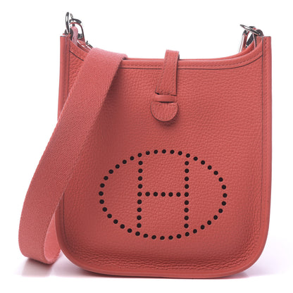Hermes Taurillon Clemence Evelyne TPM Rose Jaipur 1 of 14