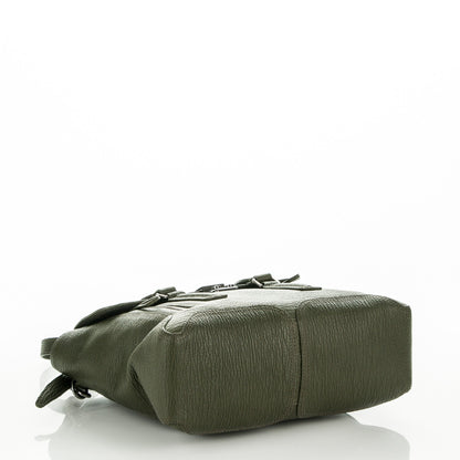 3.1 Phillip Lim 3.1 Textured Calfskin Medium Pashli Satchel Military Green 4 of 7