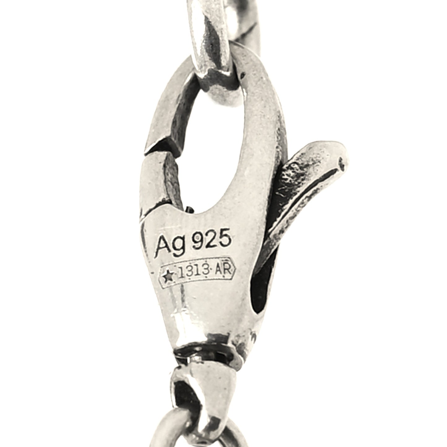 Sterling Silver Interlocking G Pendant Necklace