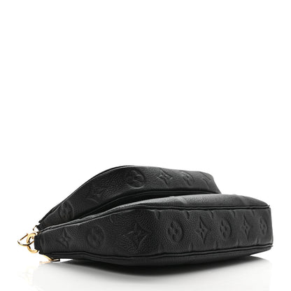Louis Vuitton Empreinte Monogram Giant Multi Pochette Accessories Black 4 of 8