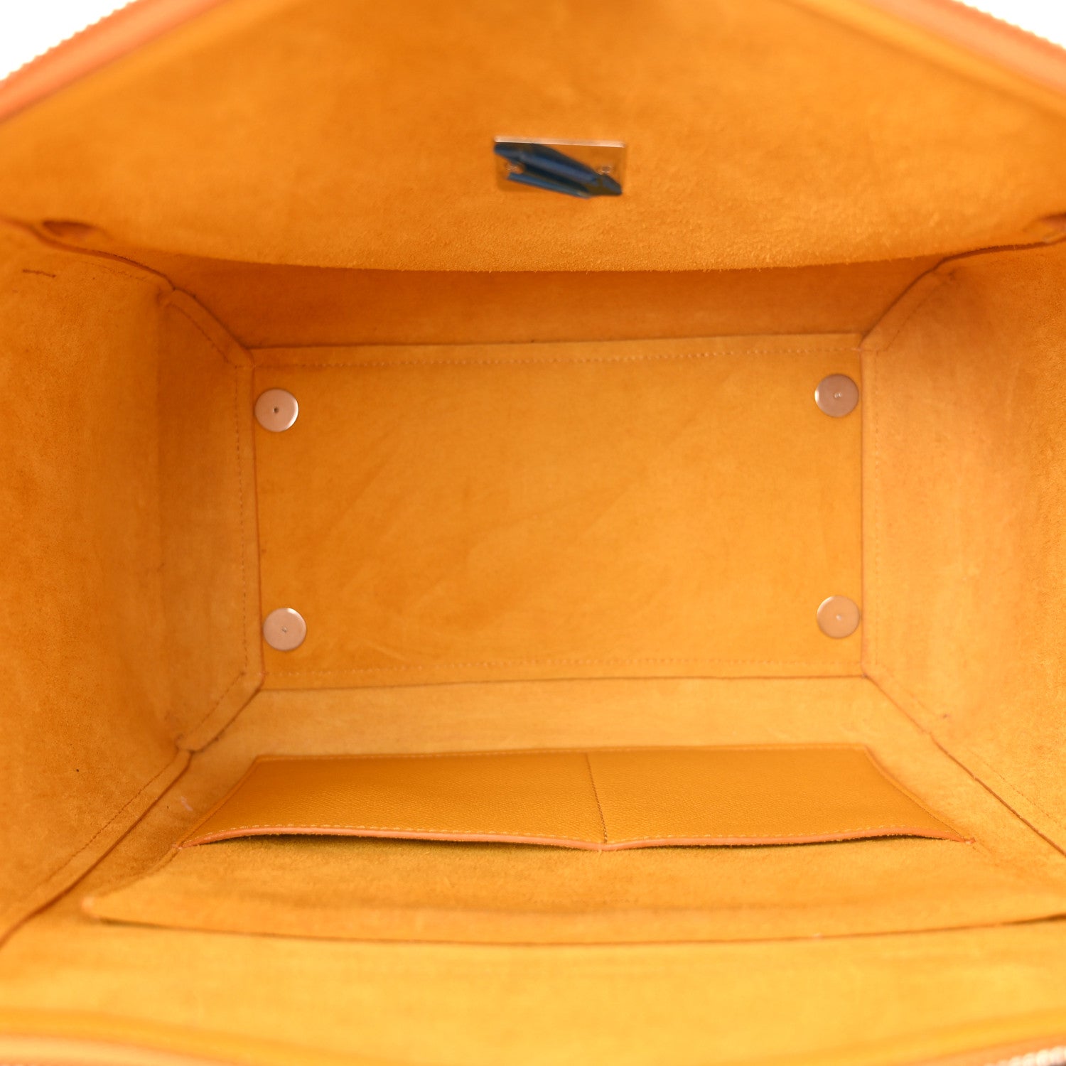 Celine Grained Calfskin Small Belt Bag Sun Yellow 5 of 13