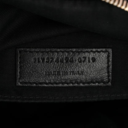Saint Laurent Calfskin Matelasse Monogram Lou Camera Bag Black 7 of 12