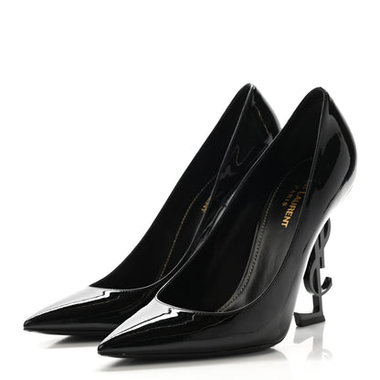 Saint Laurent Patent Opyum 110 Pumps 39.5 Black 3 of 10