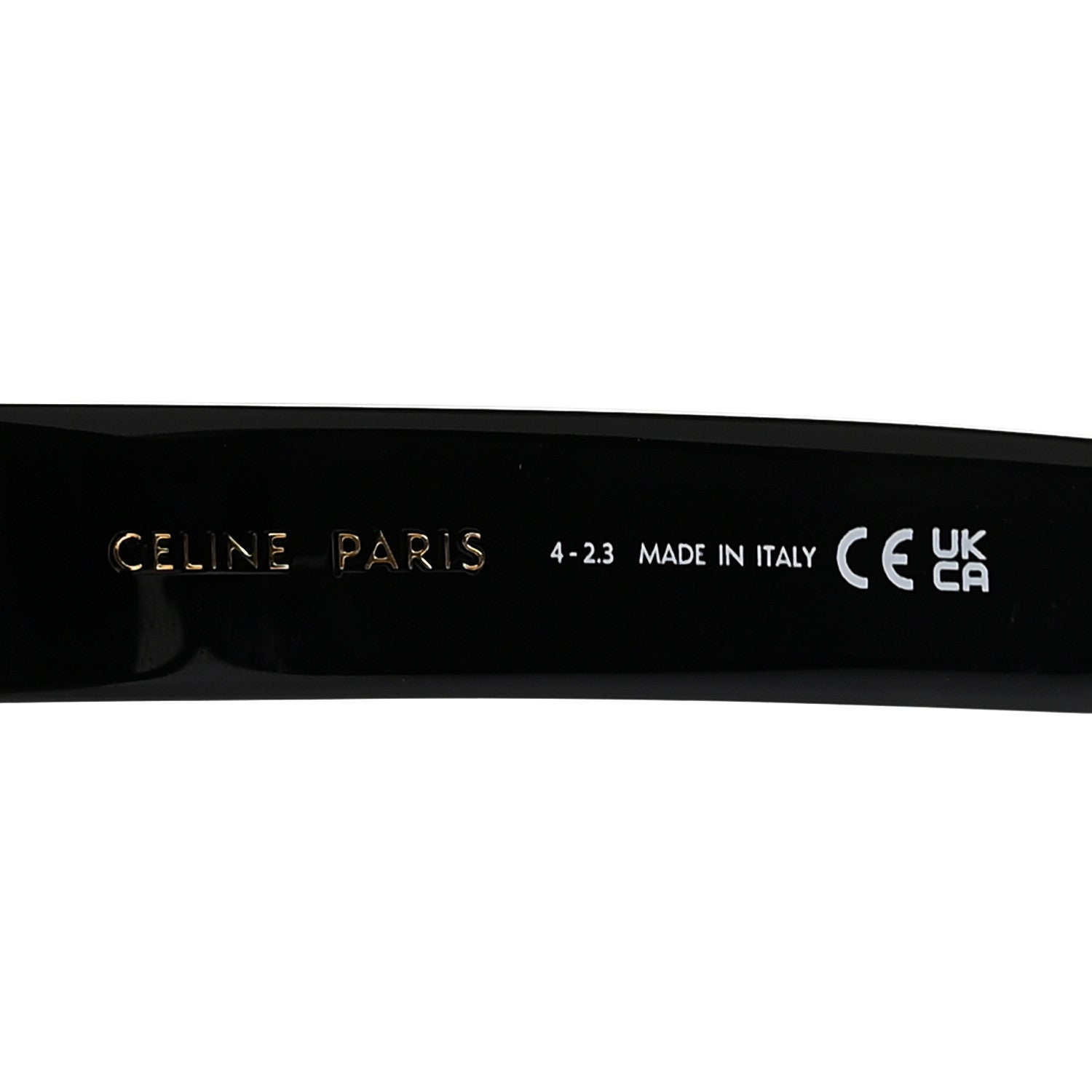 Celine Acetate Triomphe 01 Sunglasses CL 40194U Black 5 of 7