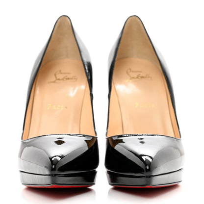 Christian Louboutin Patent Pigalle Plato 120 Pumps 37.5 Black 2 of 8