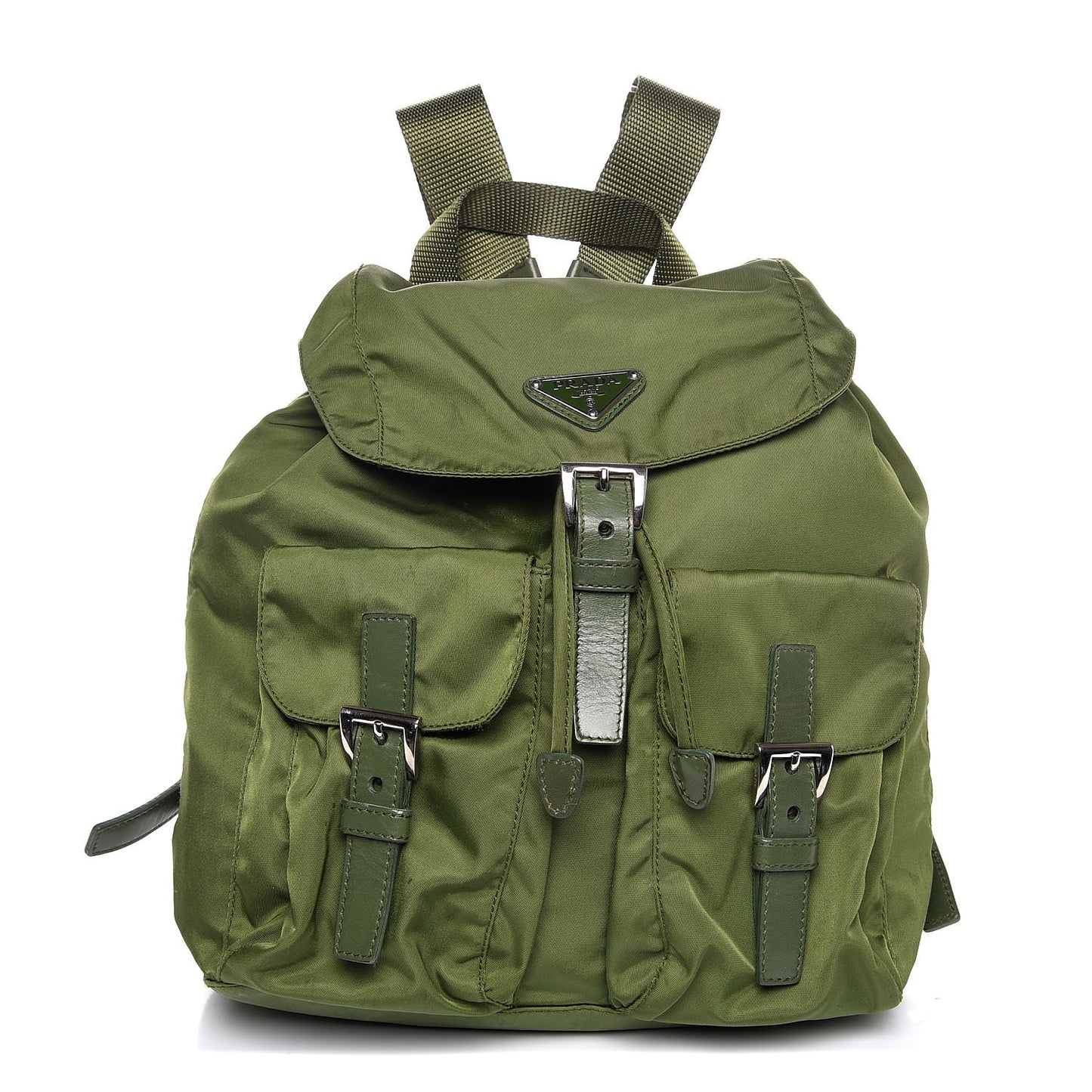 Nylon Vela Small Backpack Army