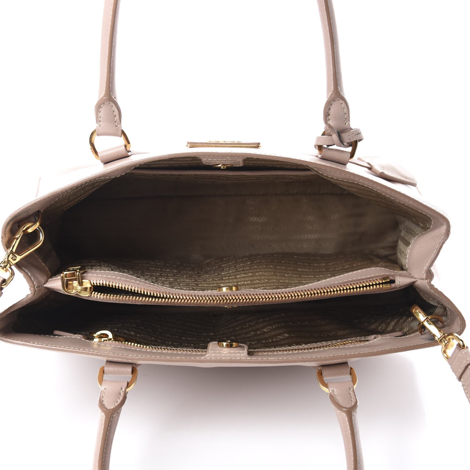 Prada Saffiano Lux Medium Tote Cammeo 5 of 20