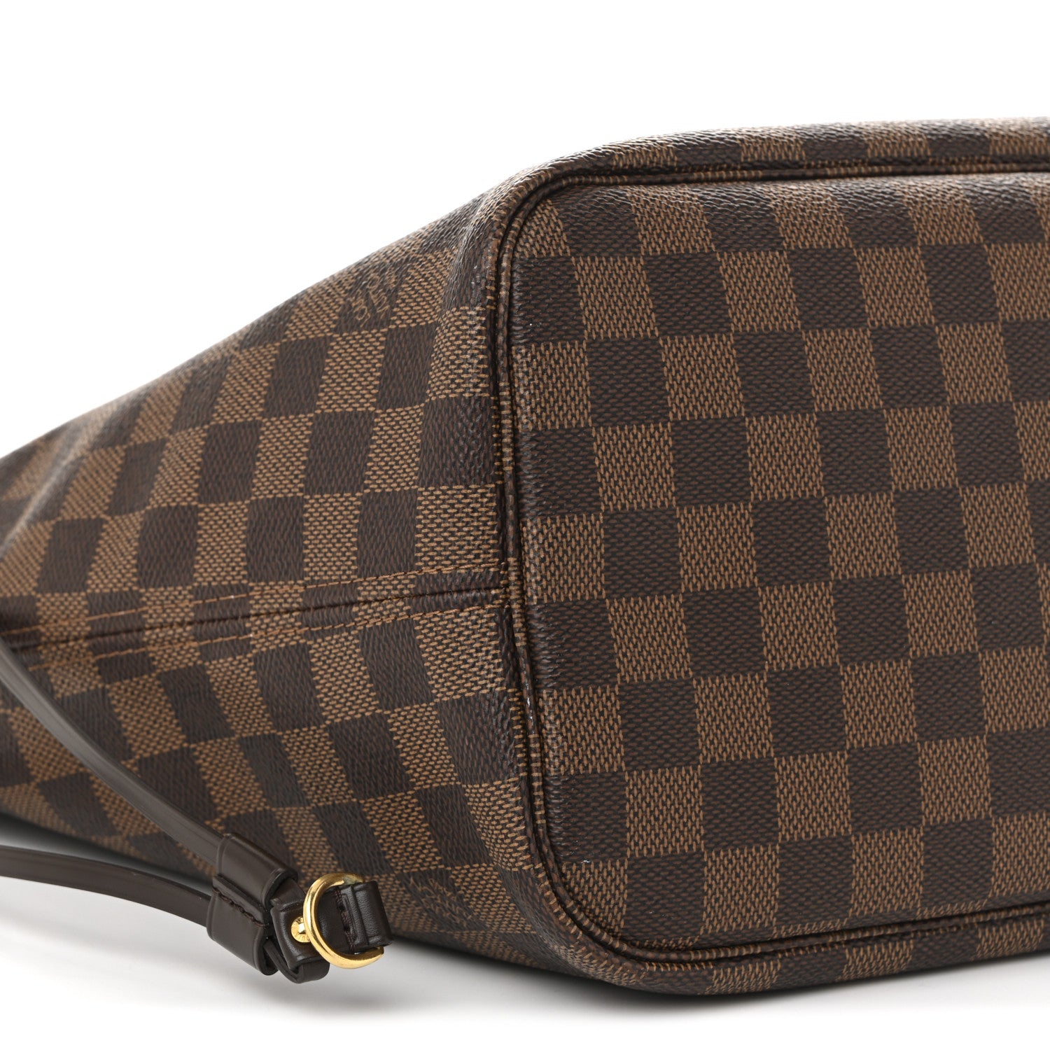 Louis Vuitton Damier Ebene Neo Neverfull MM Rose Ballerine 9 of 10