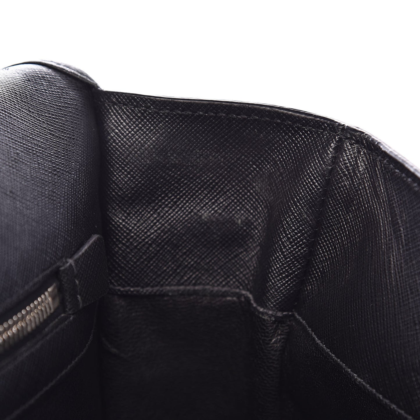 Saffiano Travel Messenger Bag Black