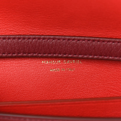 Mansur Gavriel Calfskin Crossbody Wallet Claret 6 of 9