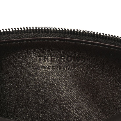 The Row Nappa Round 90's Bag Dark Brown 6 of 9