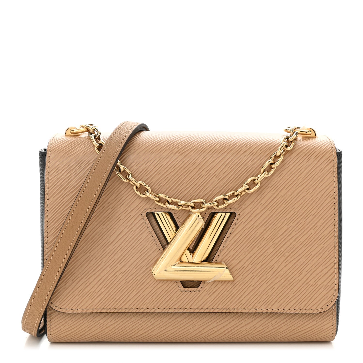 Louis Vuitton Epi Twist Shoulder Bag MM Camel 1 of 9
